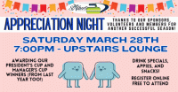 2026 Appreciation Night!  