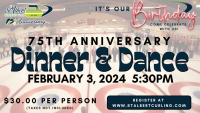 75th Anniversary Dinner & Dance Tickets ONLY